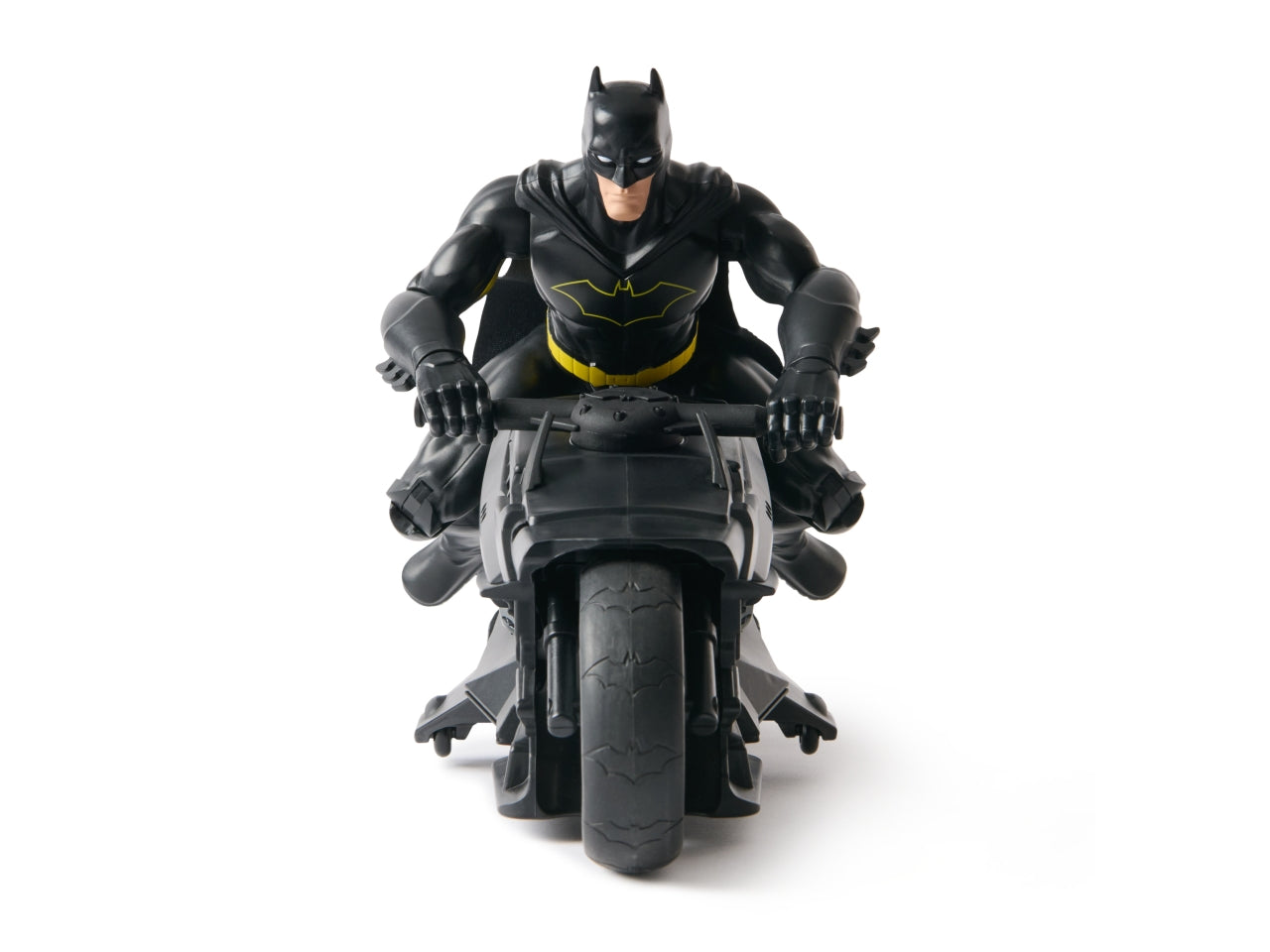 Batman batcycle radiocomandata con personaggio batman 30 cm