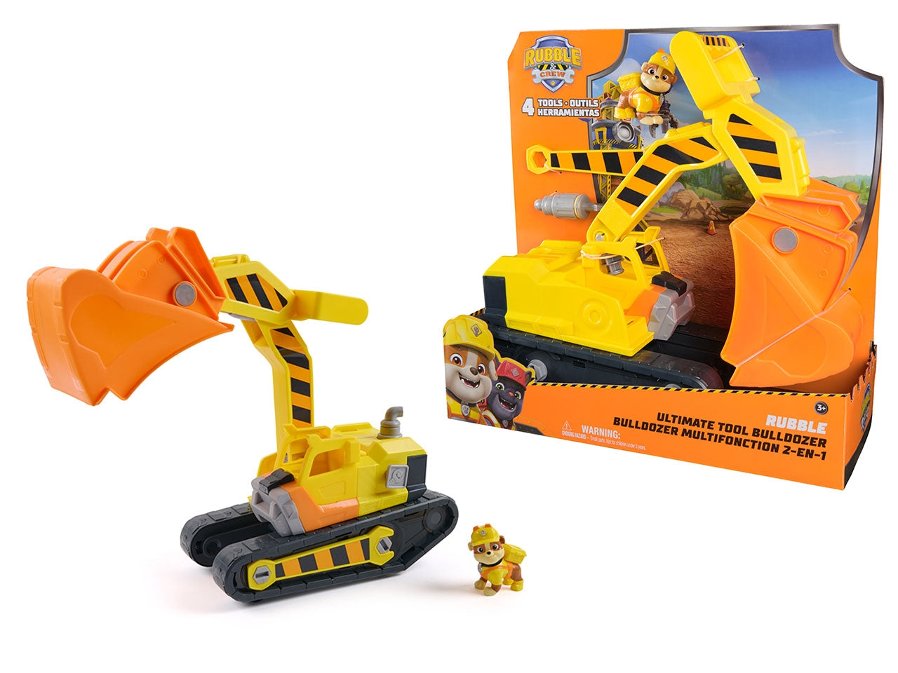 Rubble crew veicolo deluxe di rubble con strumenti rimovibili