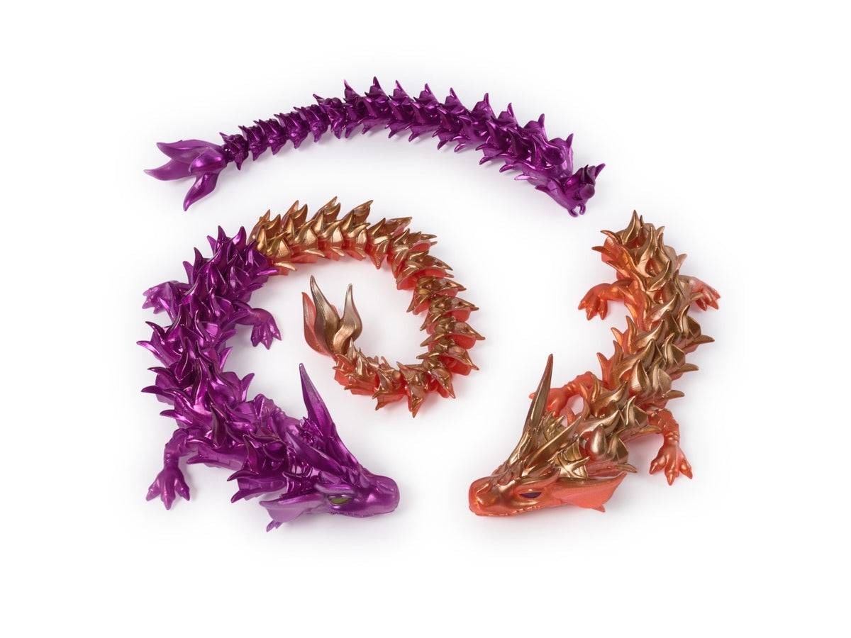 Crystalynx dragons 6 uova assortiti