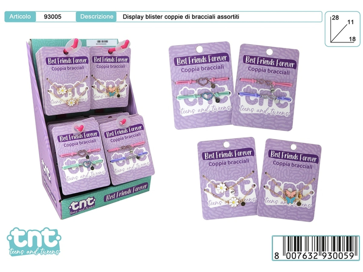 Tnt bff coppia braccialetti