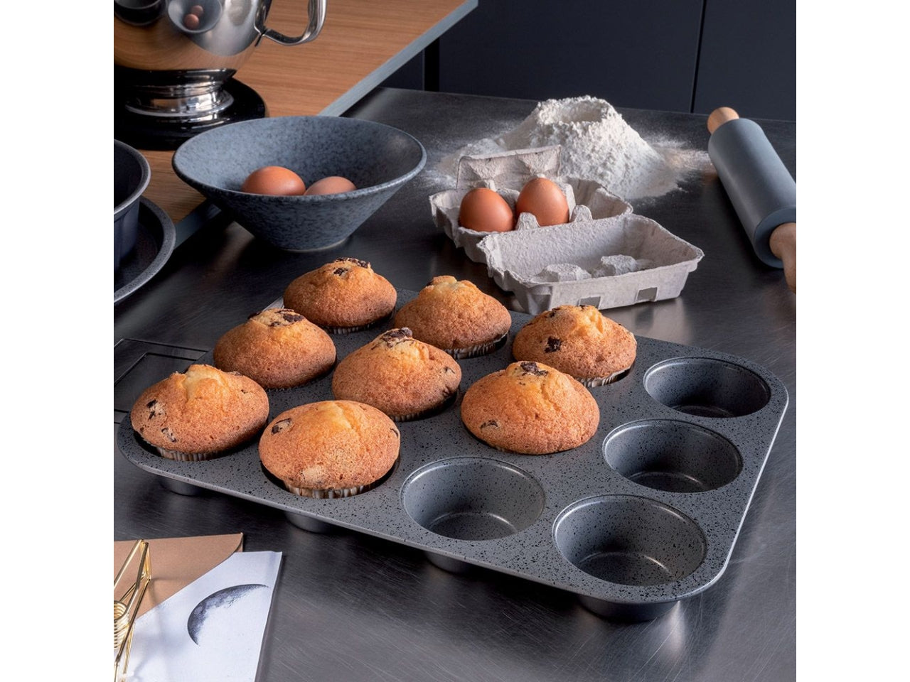 Stampo 12 muffin premium baker