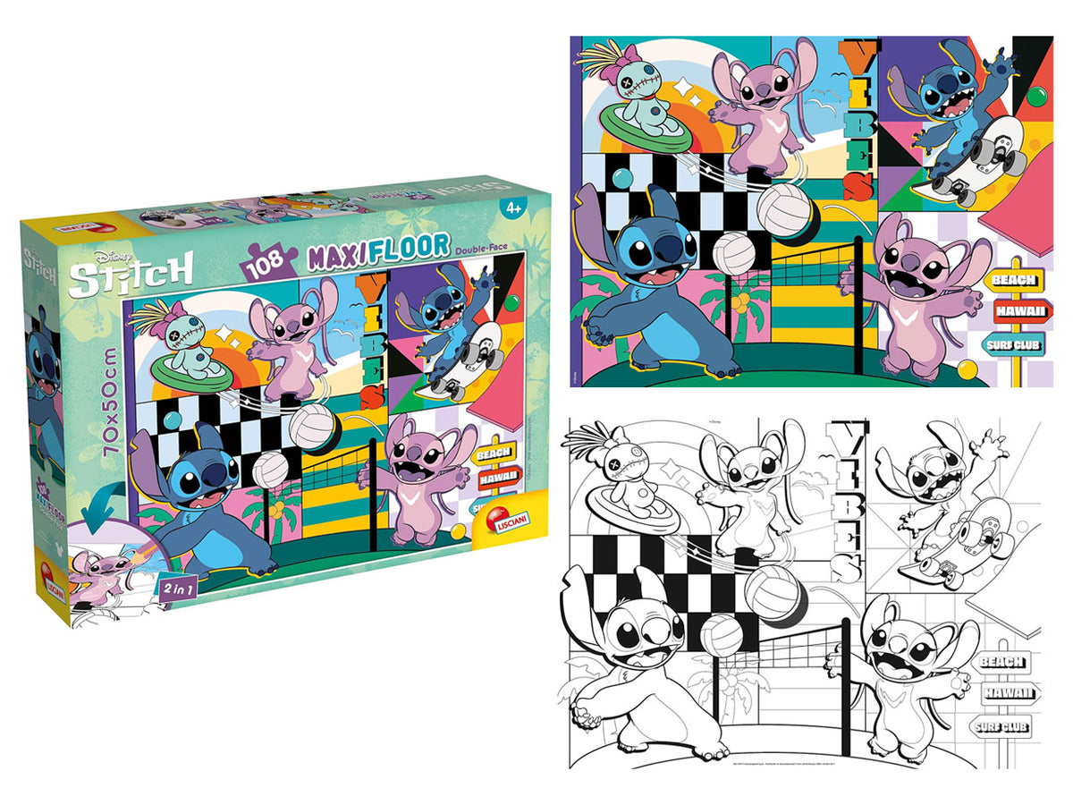 Disney puzzle df maxifloor 108 lilo stitch