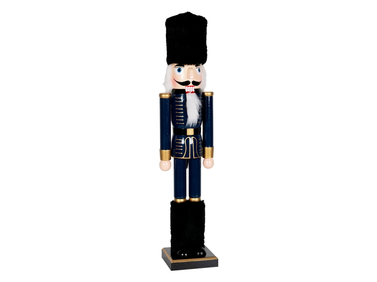 Schiaccianoci 38cm in legno blu