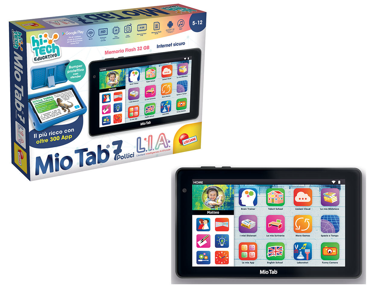 Hi tech educativo mio tab 7" l.i.a.