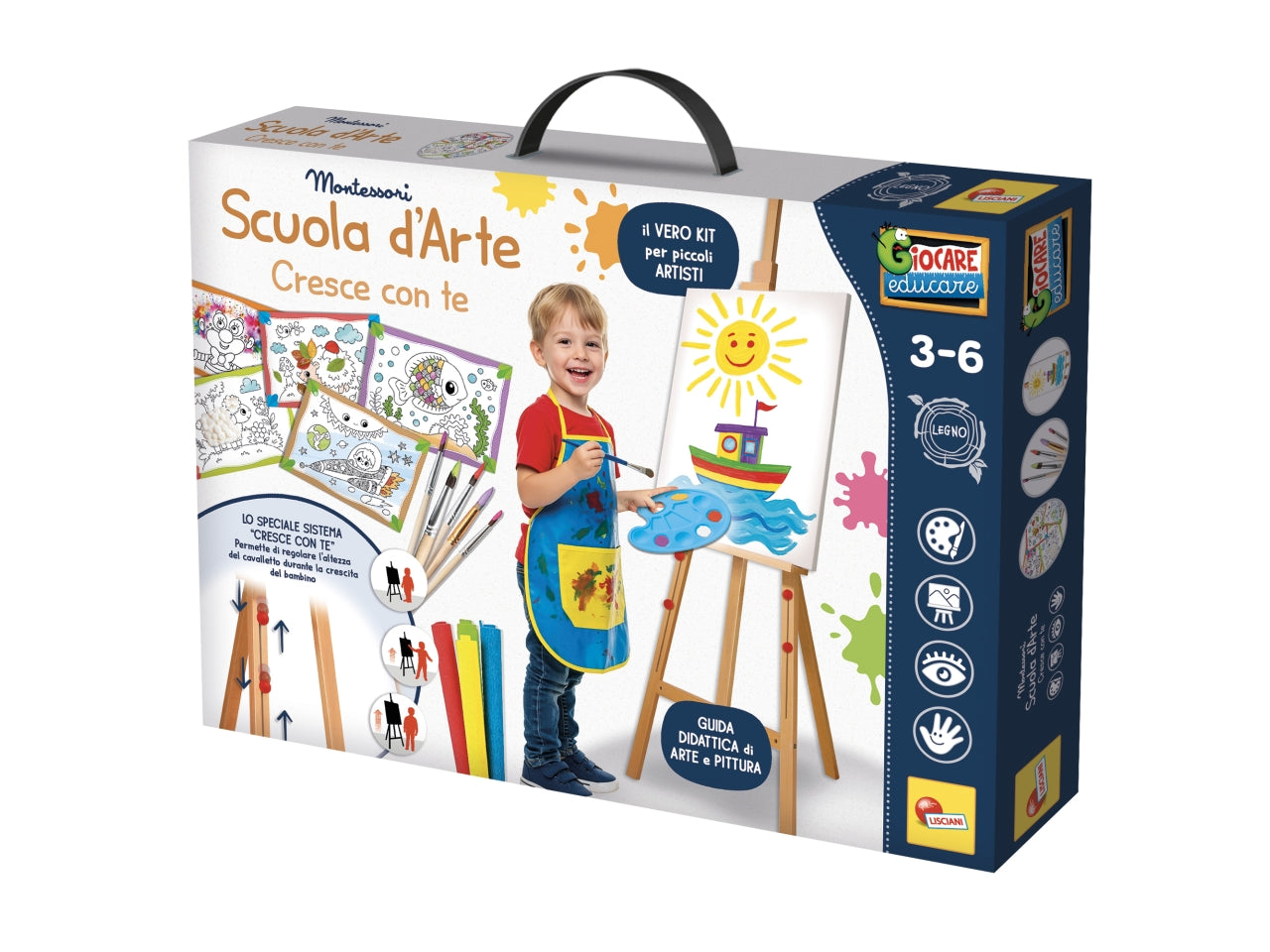 Montessori scuola d'arte cresce con te