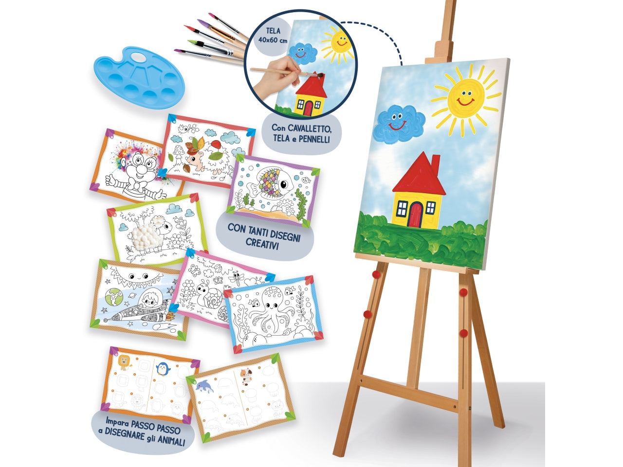Montessori scuola d'arte cresce con te