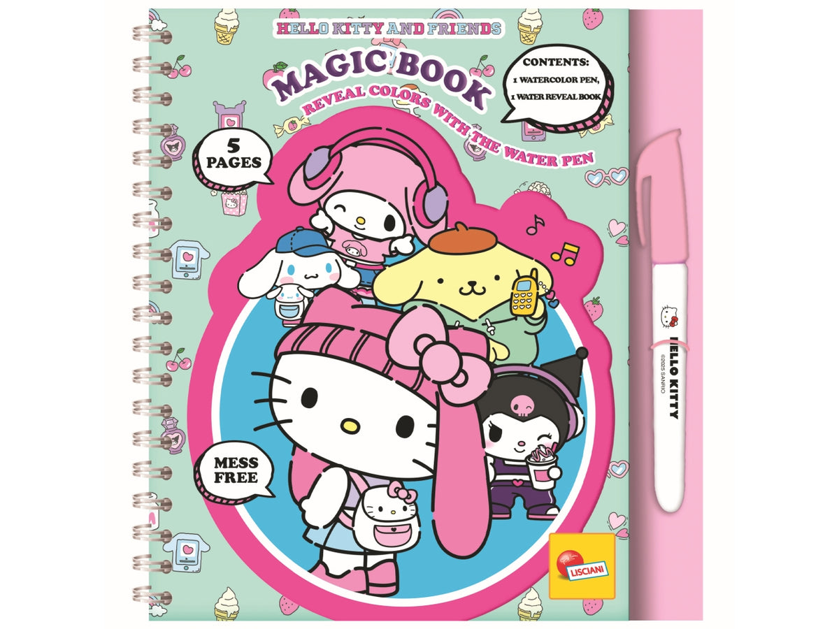 Hello kitty and friends waterbook in display 8