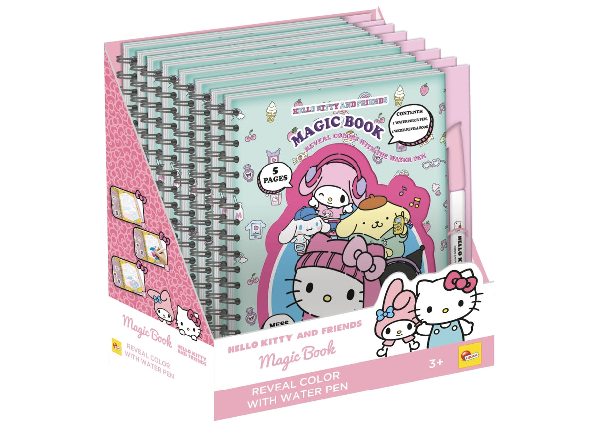 Hello kitty and friends waterbook in display 8