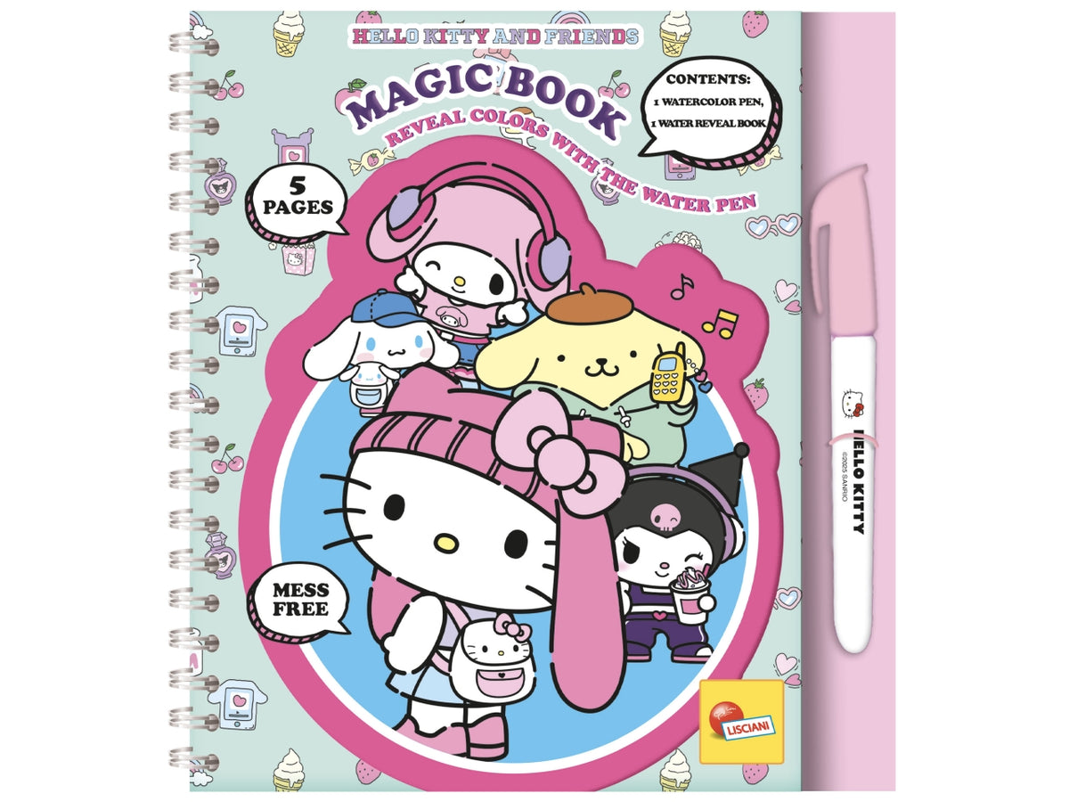 Hello kitty and friends waterbook in display 8