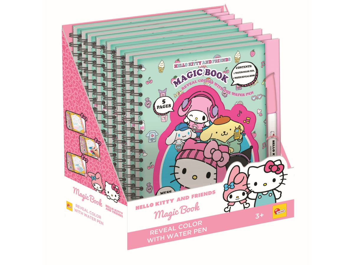 Hello kitty and friends waterbook in display 8