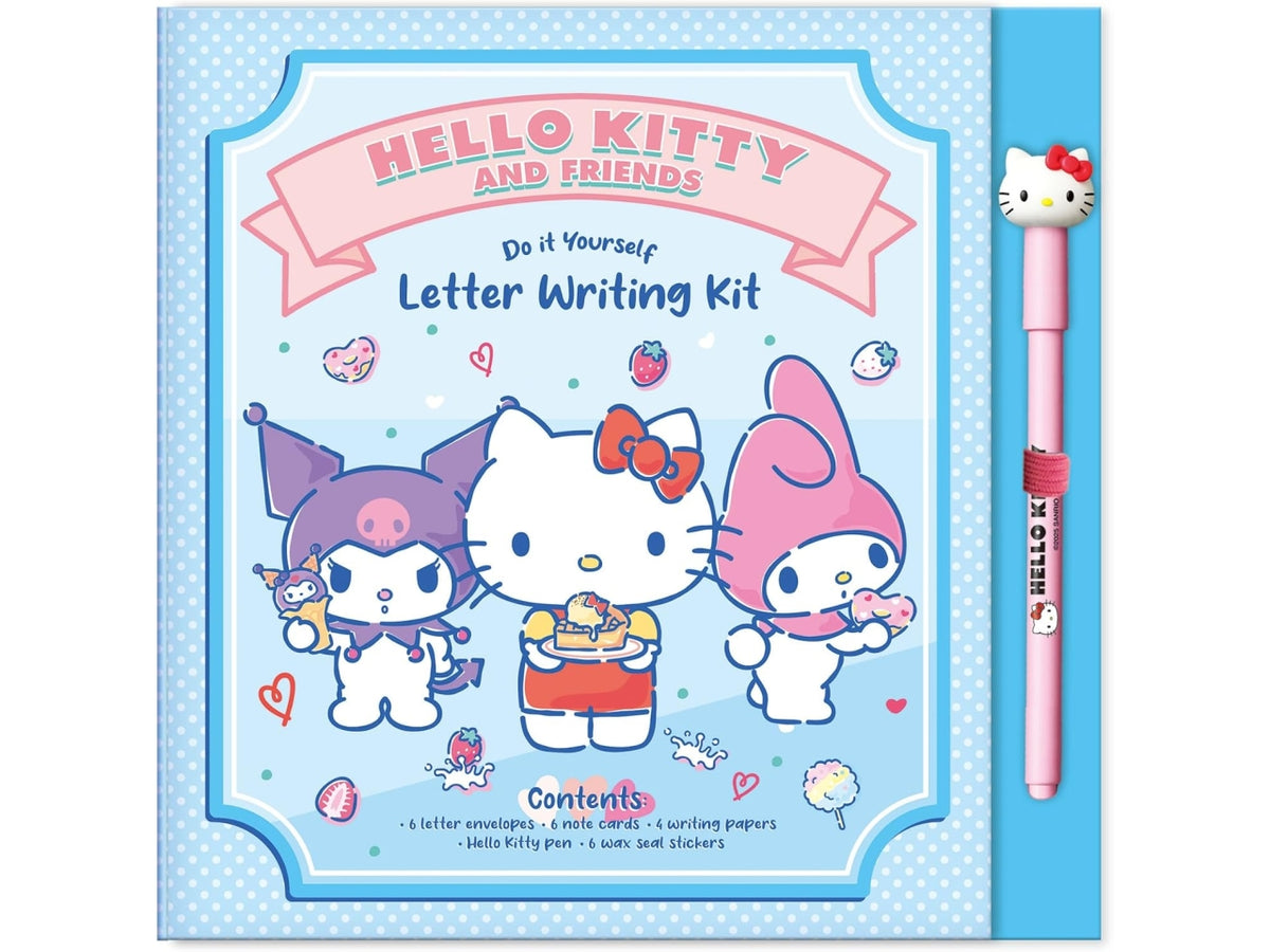 Hello kitty and friends diy letter writing kit in display 8