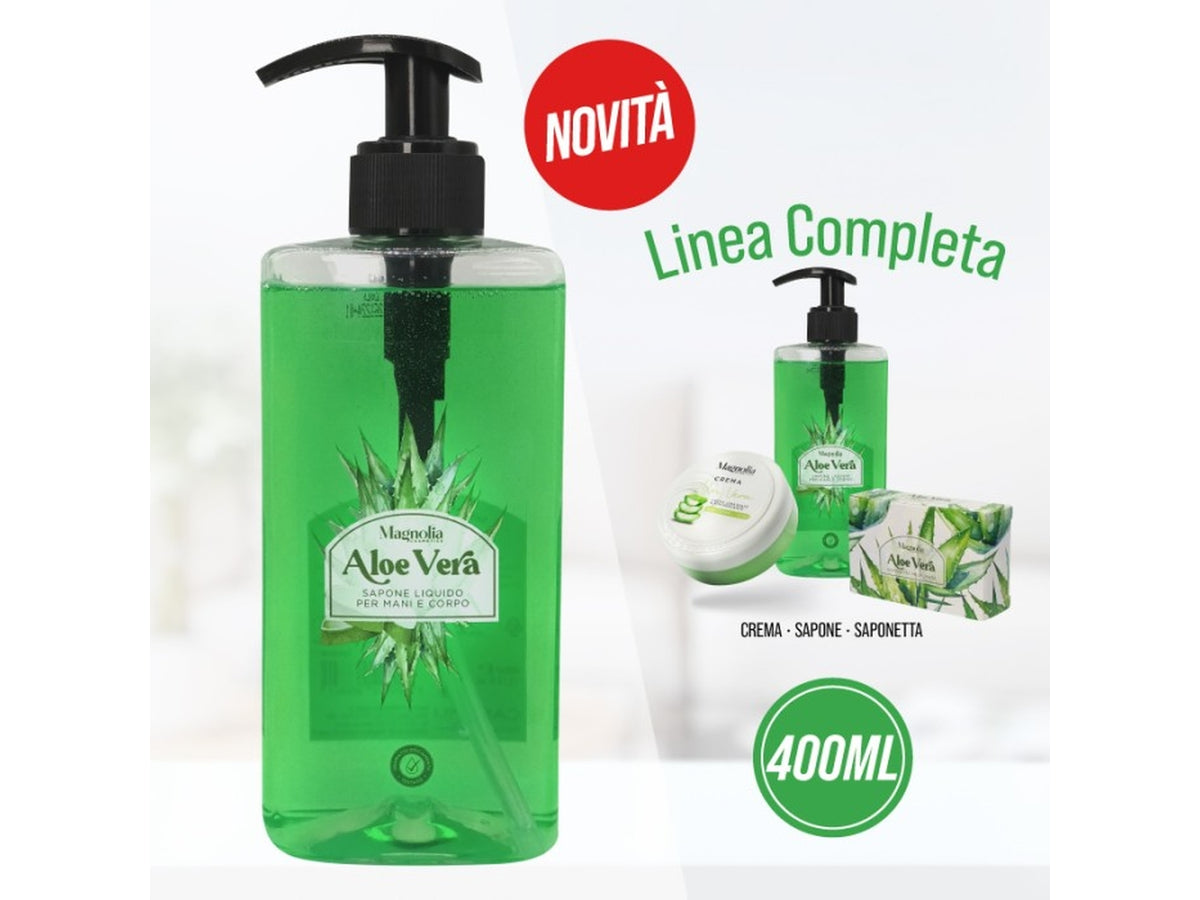 Magnolia sapone liquido aloe vera 400ml