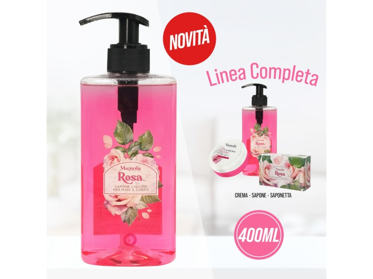 Magnolia sapone liquido rosa 400ml