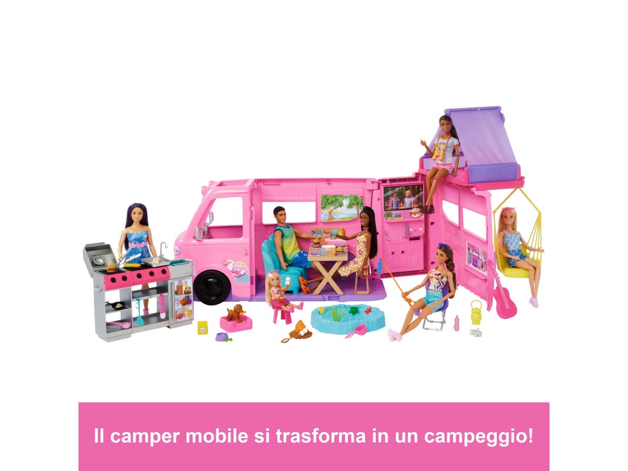 Barbie camper dei sogni