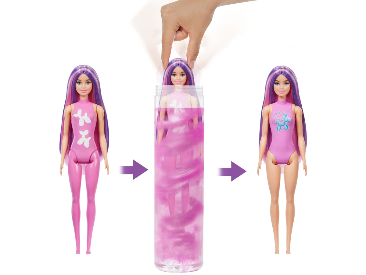 Barbie color reveal ballon animals $