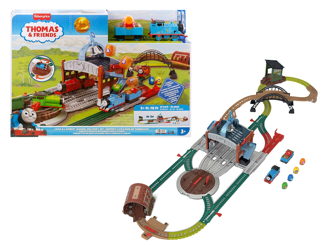 Thomasfriend pista centro consegna barili