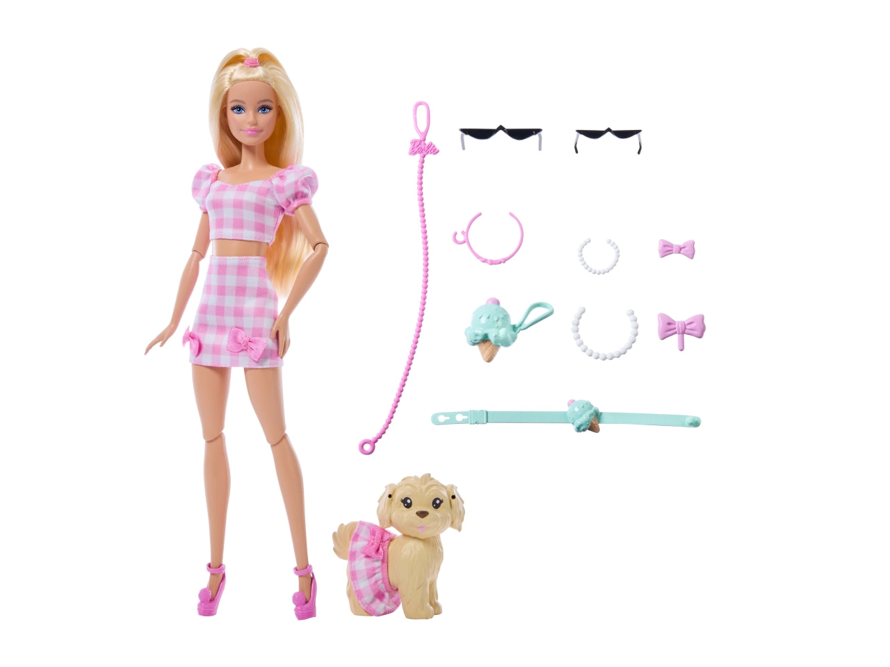 Barbie twinning looks bows