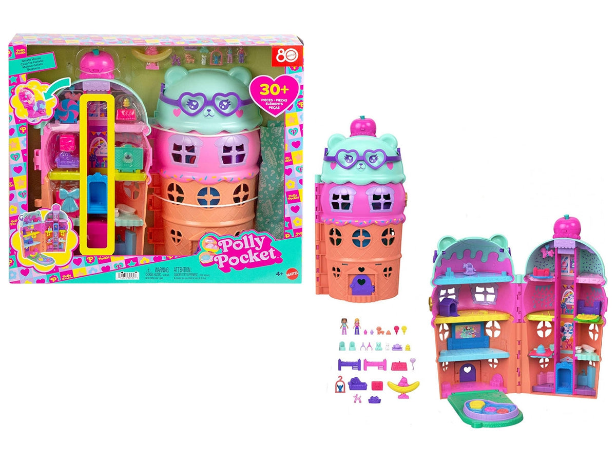 Polly pocket casetta del gelato