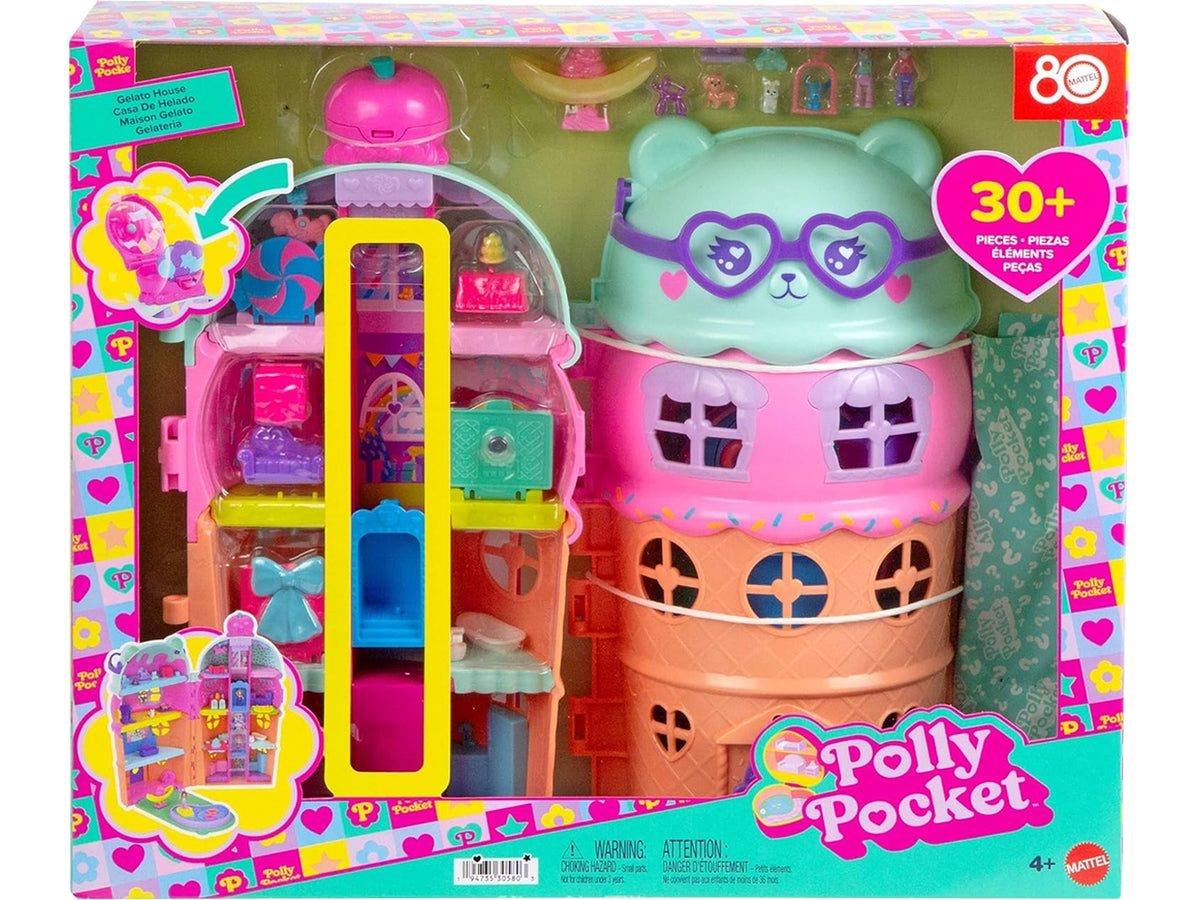 Polly pocket casetta del gelato