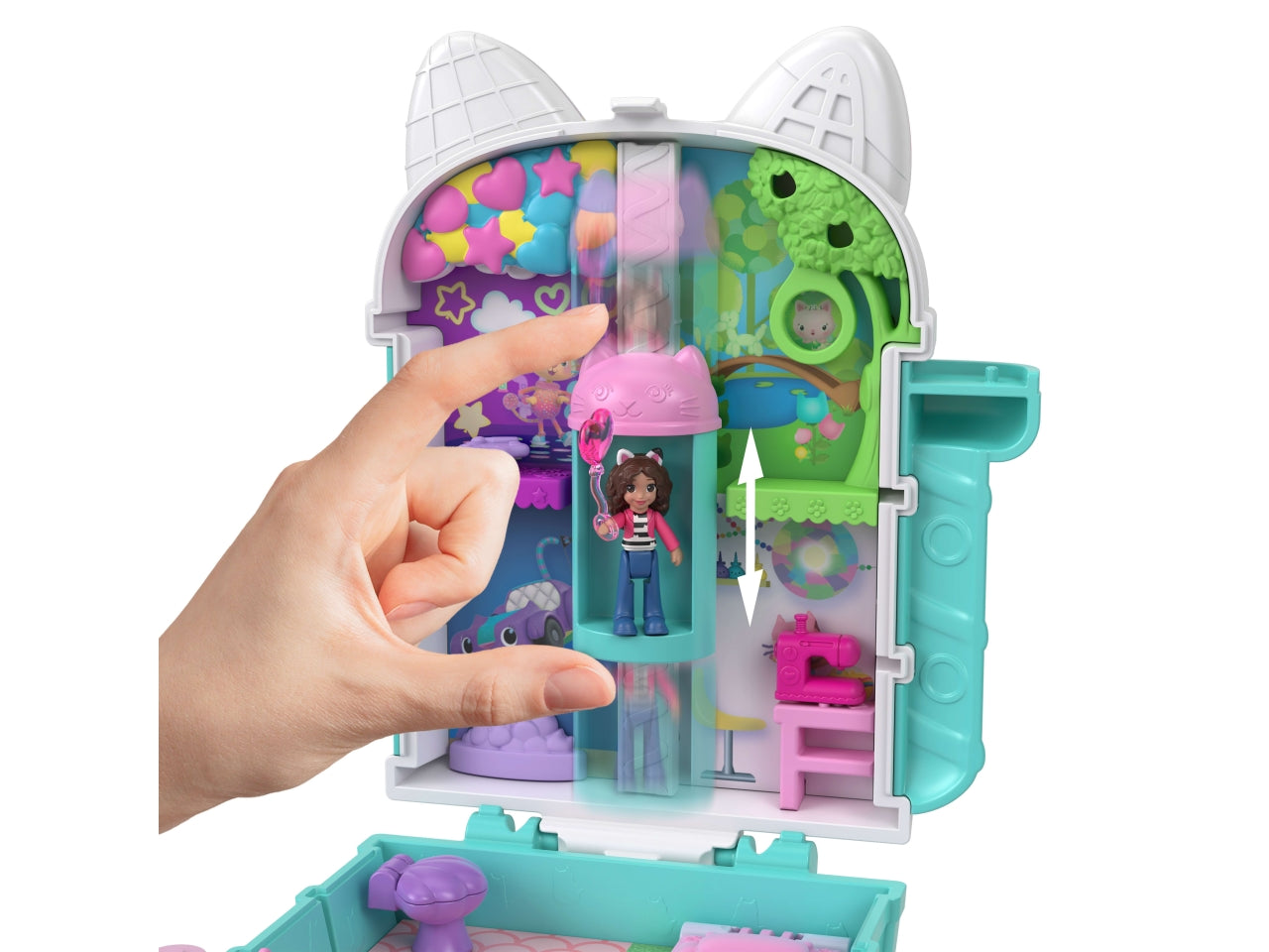 Polly pocket casa bambole di gabby