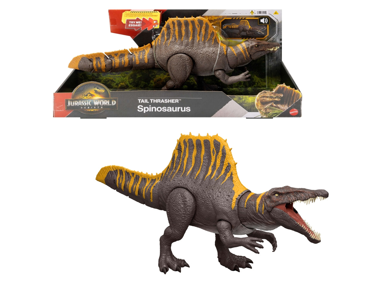 Jurassic world spinosauro