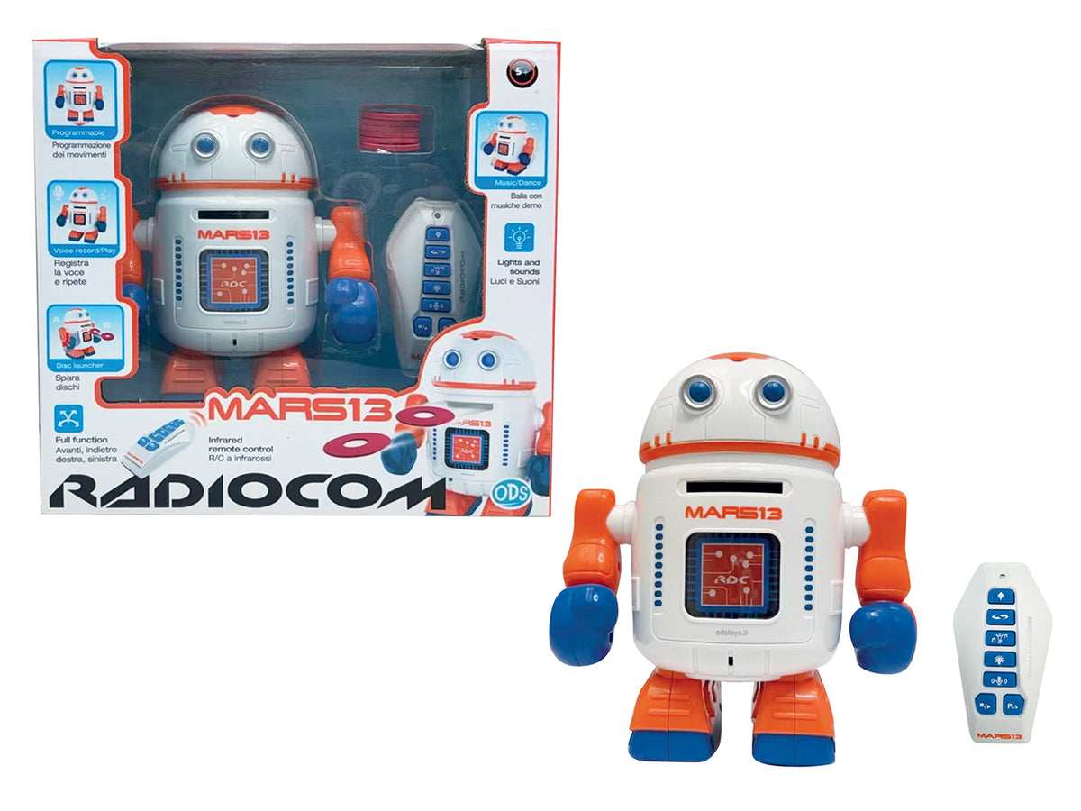 Radiocom mars 13 robot radiocomandato