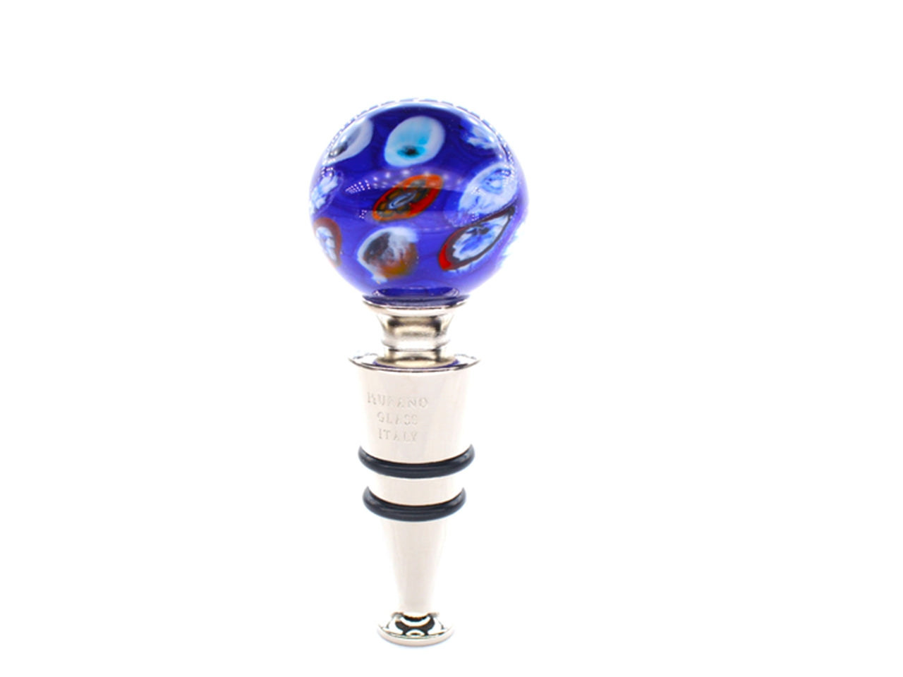 Tappo palla murrina di colore blu in confezione regalo