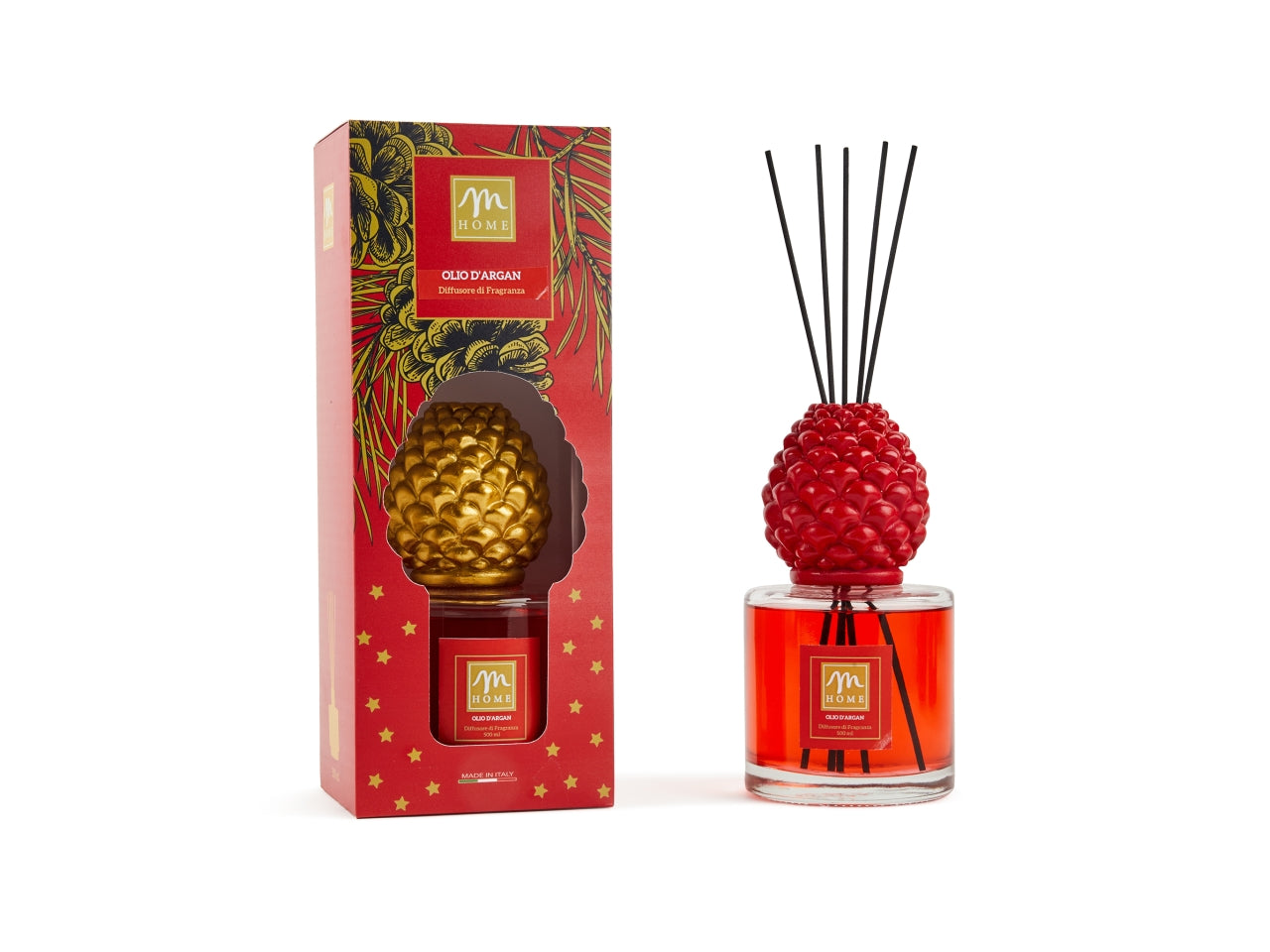 Diffusore con bacchette lola 500ml olio d'argan