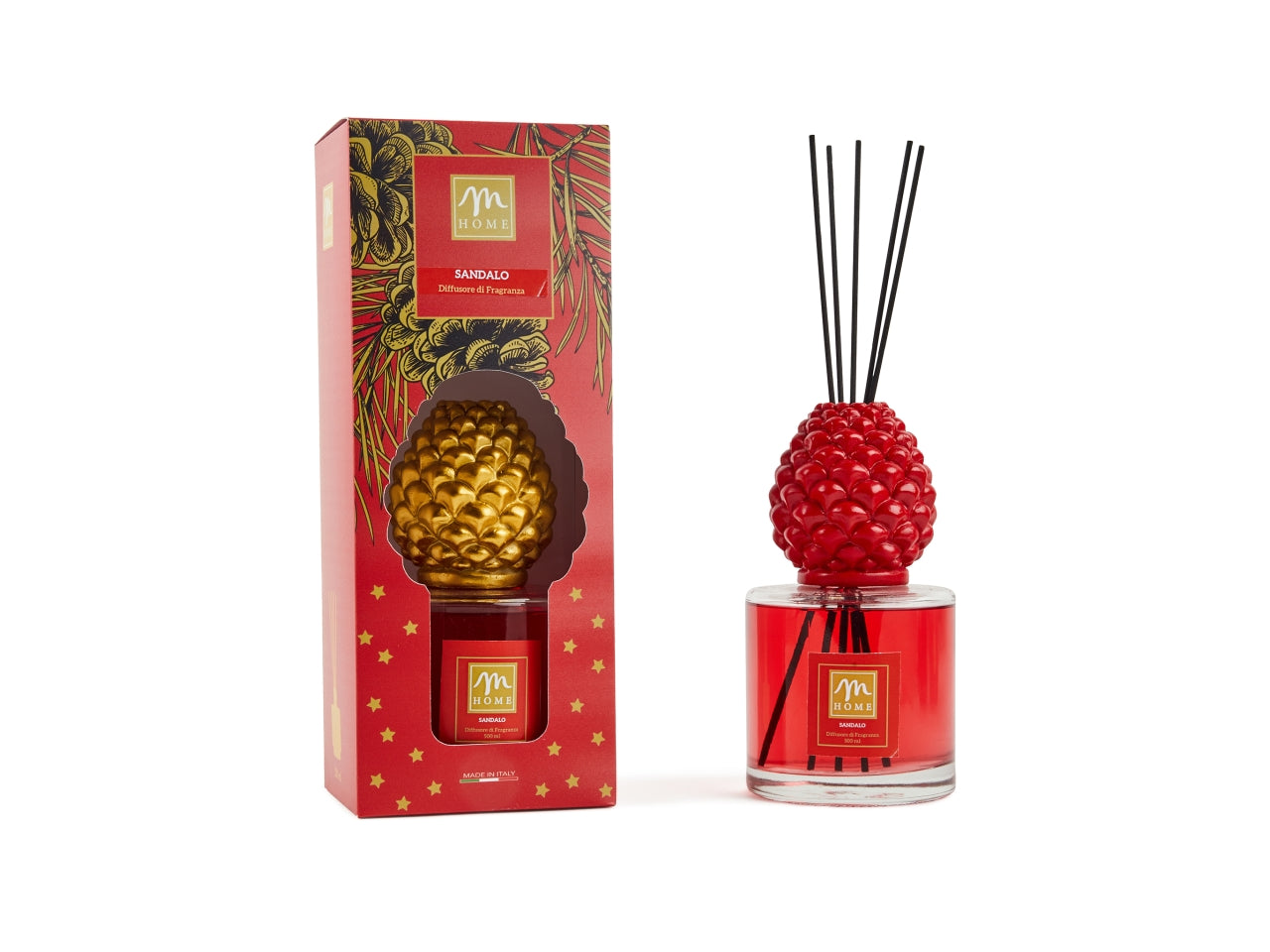 Diffusore con bacchette lola 500ml sandalo