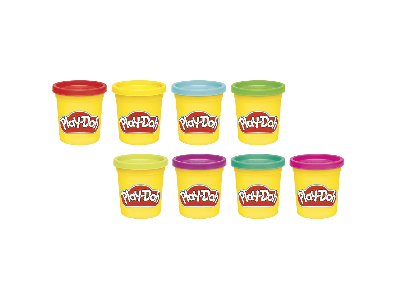 Play-Doh 4 Vasetti 85 Gr