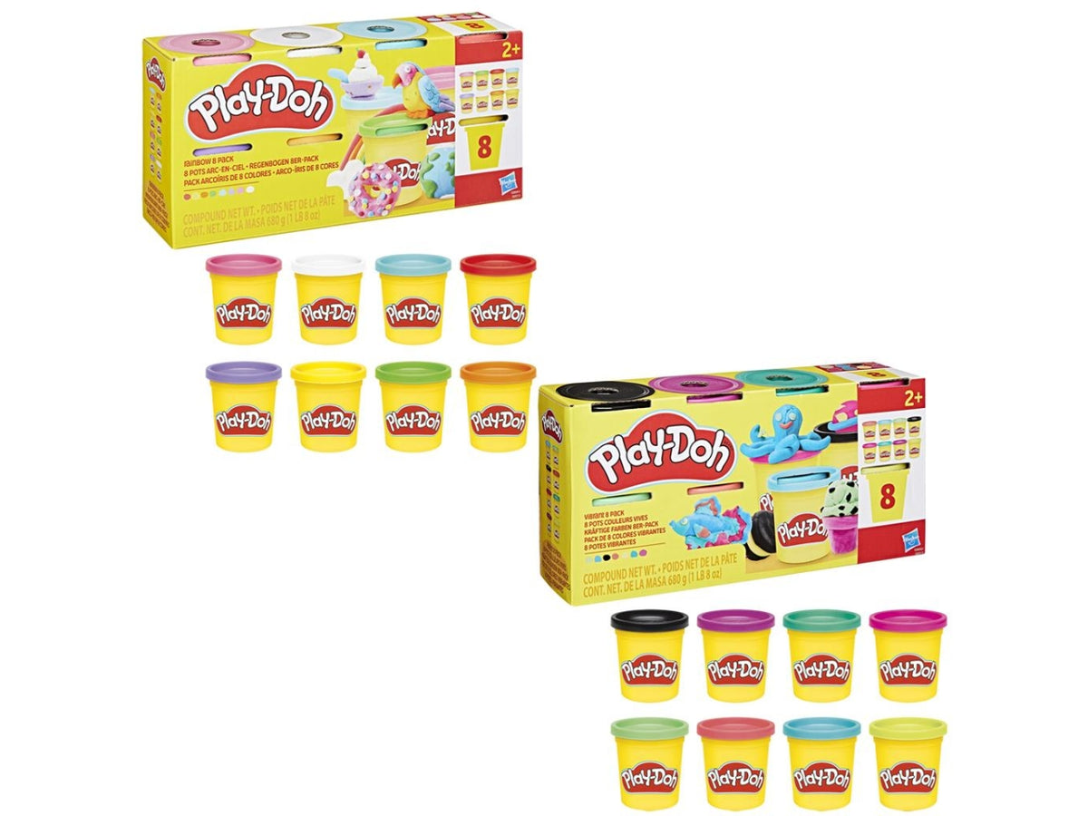 Play-Doh 8 Vasetti Ast. 85 Gr