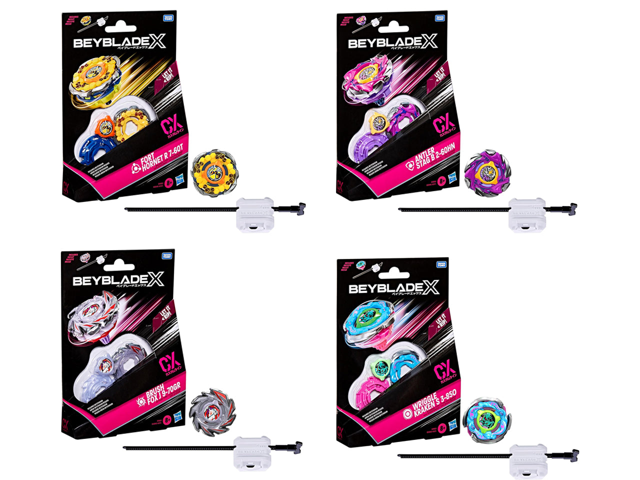 Bey Blade Bbx Cx Starter Pack Top assortiti