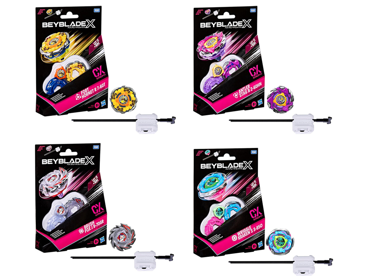 Bey Blade Bbx Cx Starter Pack Top assortiti