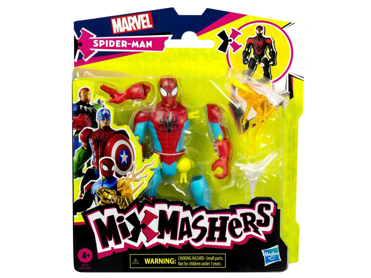 Spiderman mixmashers personaggi ast
