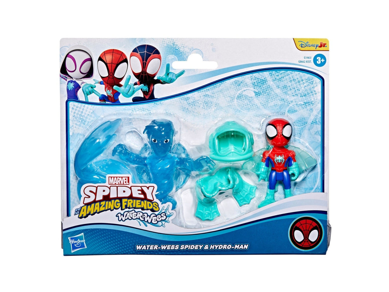 Spidey water web pack doppio personaggi ast