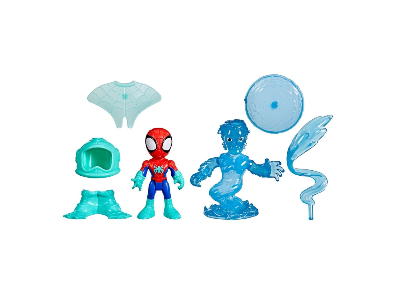 Spidey water web pack doppio personaggi ast