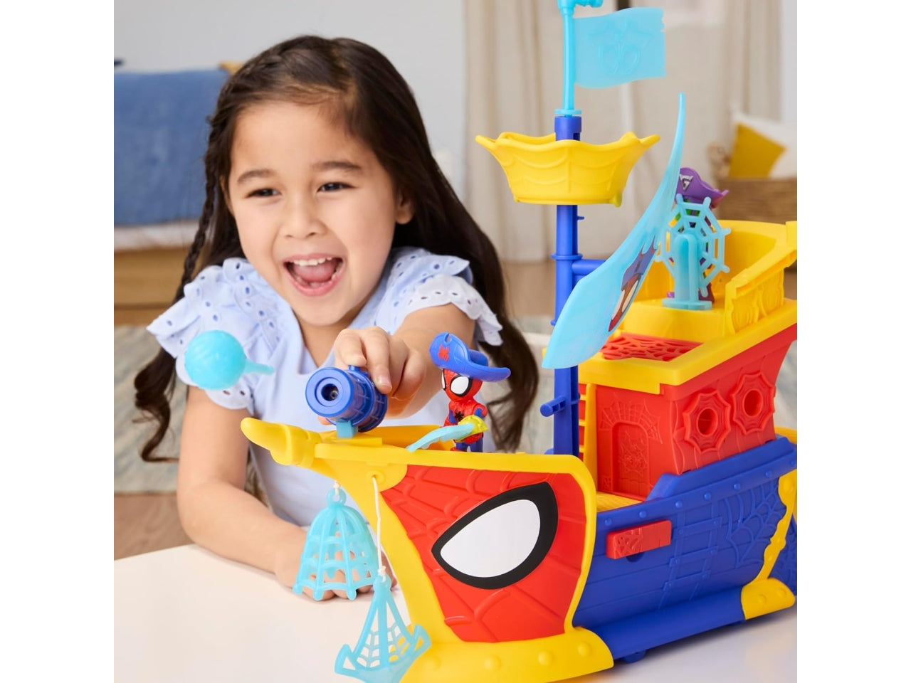 Spidey water web nave pirati