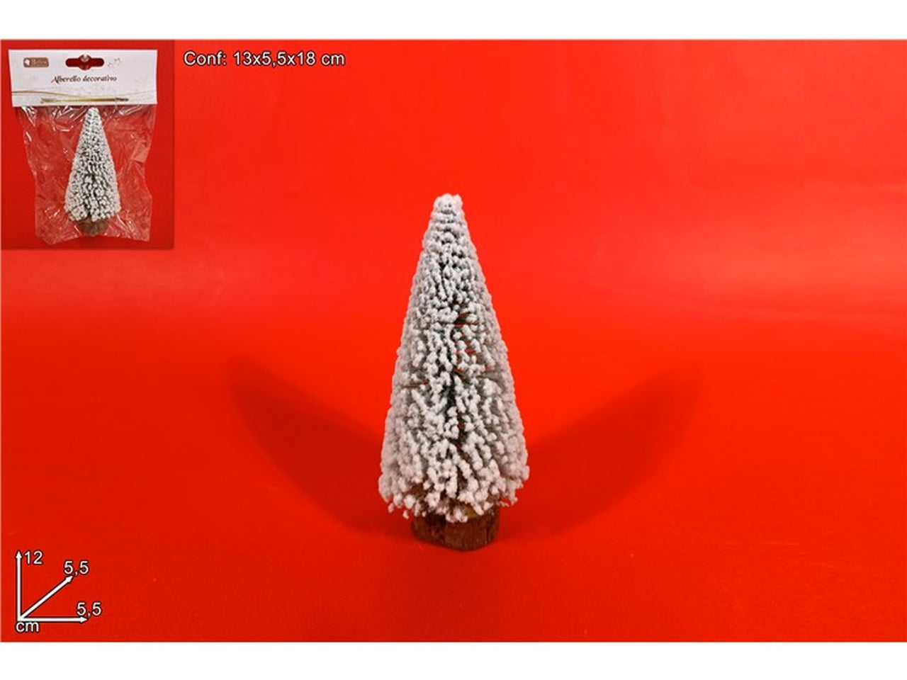 Albero innevato 12cm