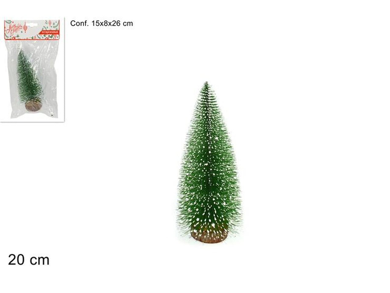 Albero innevato 23cm