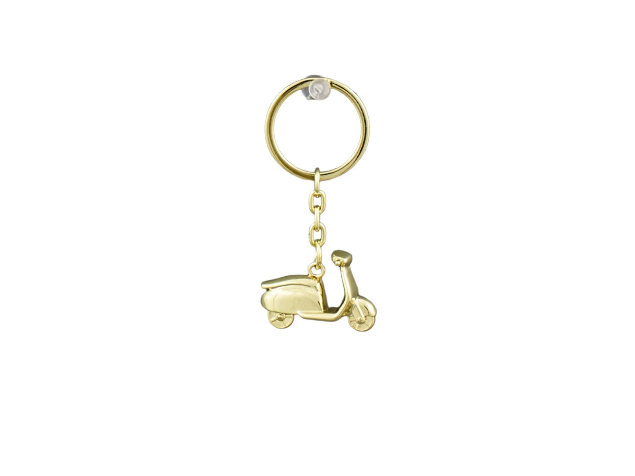 Portachiavi gold motorino 3d l.4xh.3cm