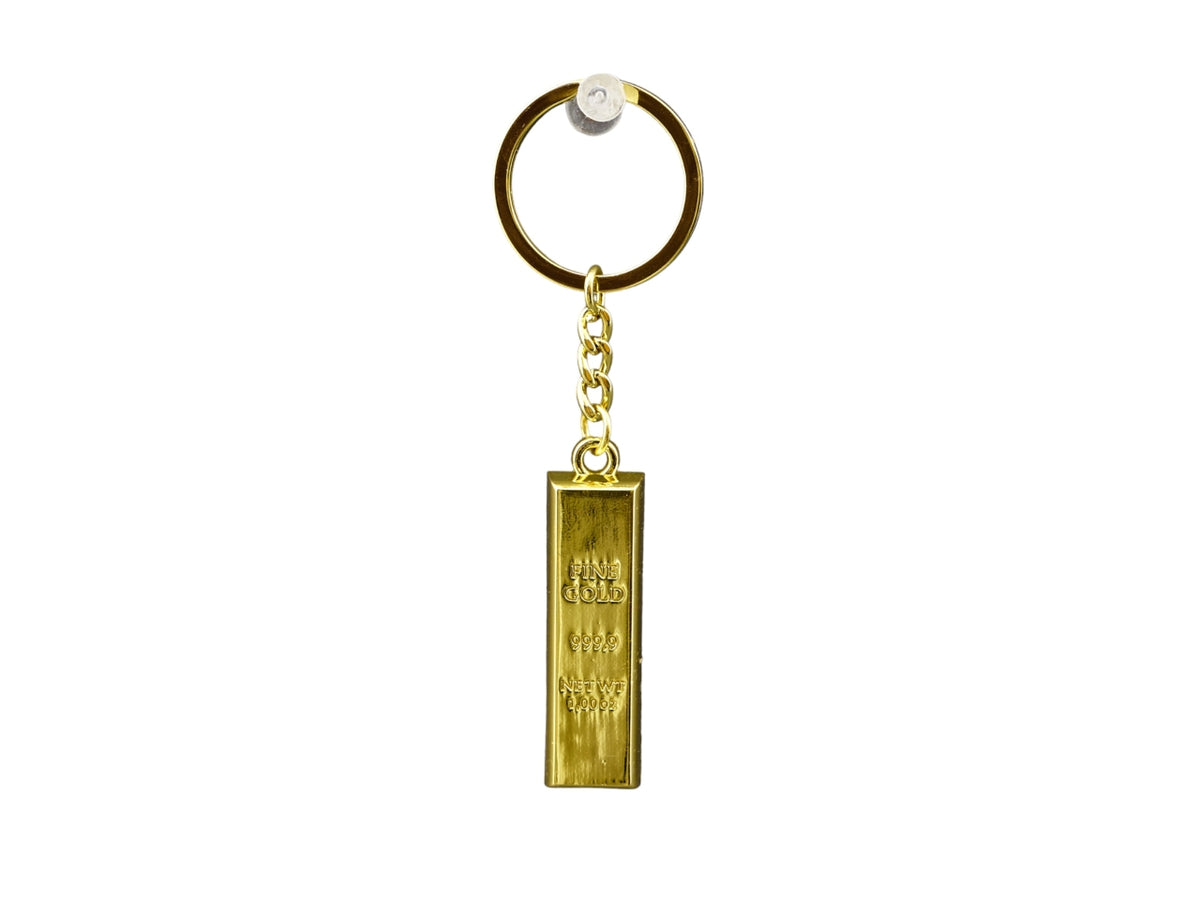 Portachiavi lingotto oro