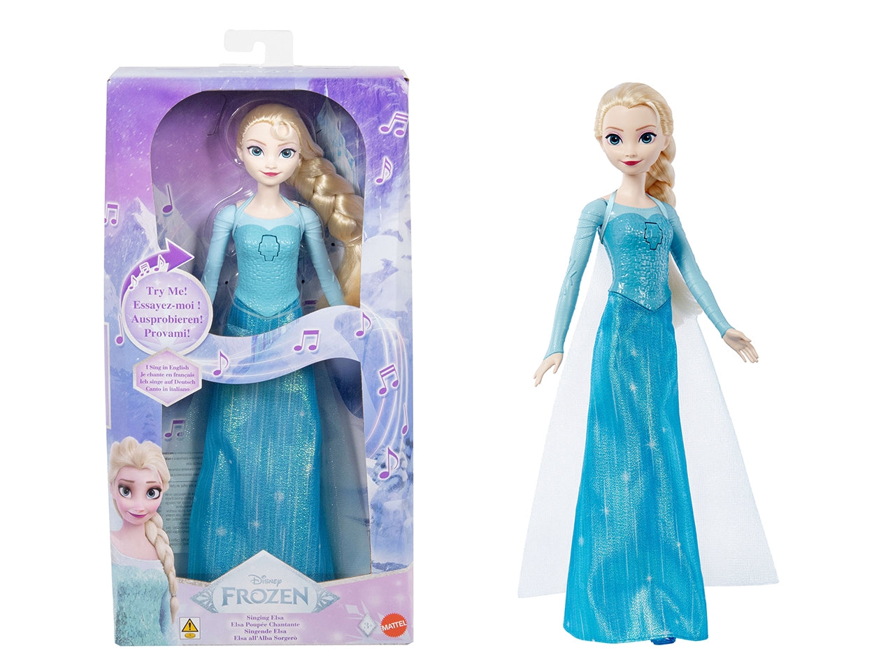 Disney princess Elsa cantante