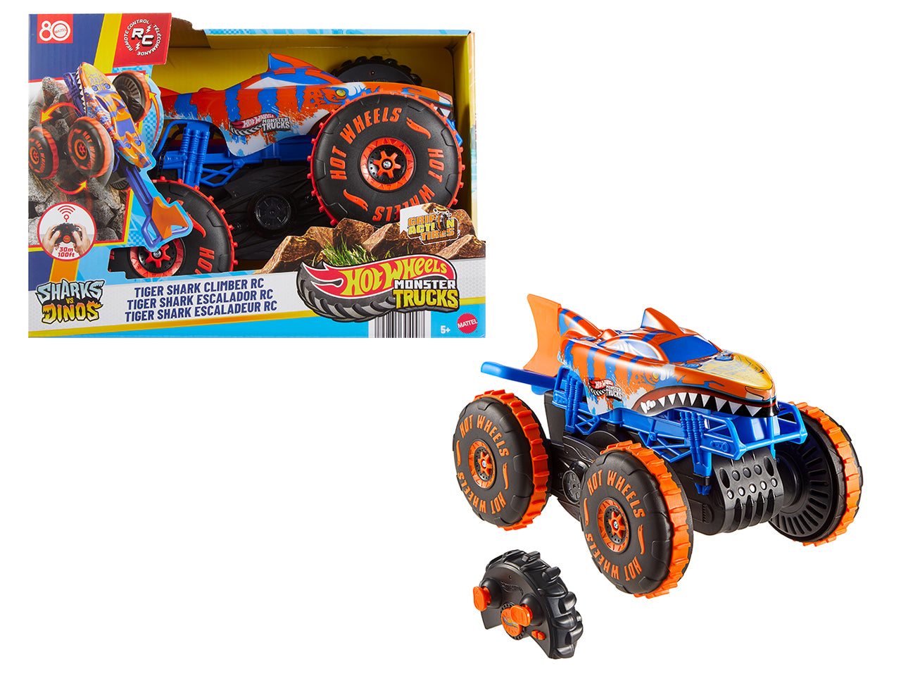 Hot wheels mt tiger shark climber