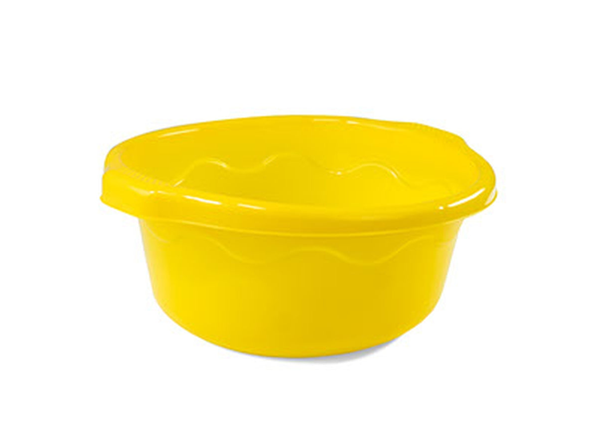 Bacinella vulcano tonda d.35 giallo