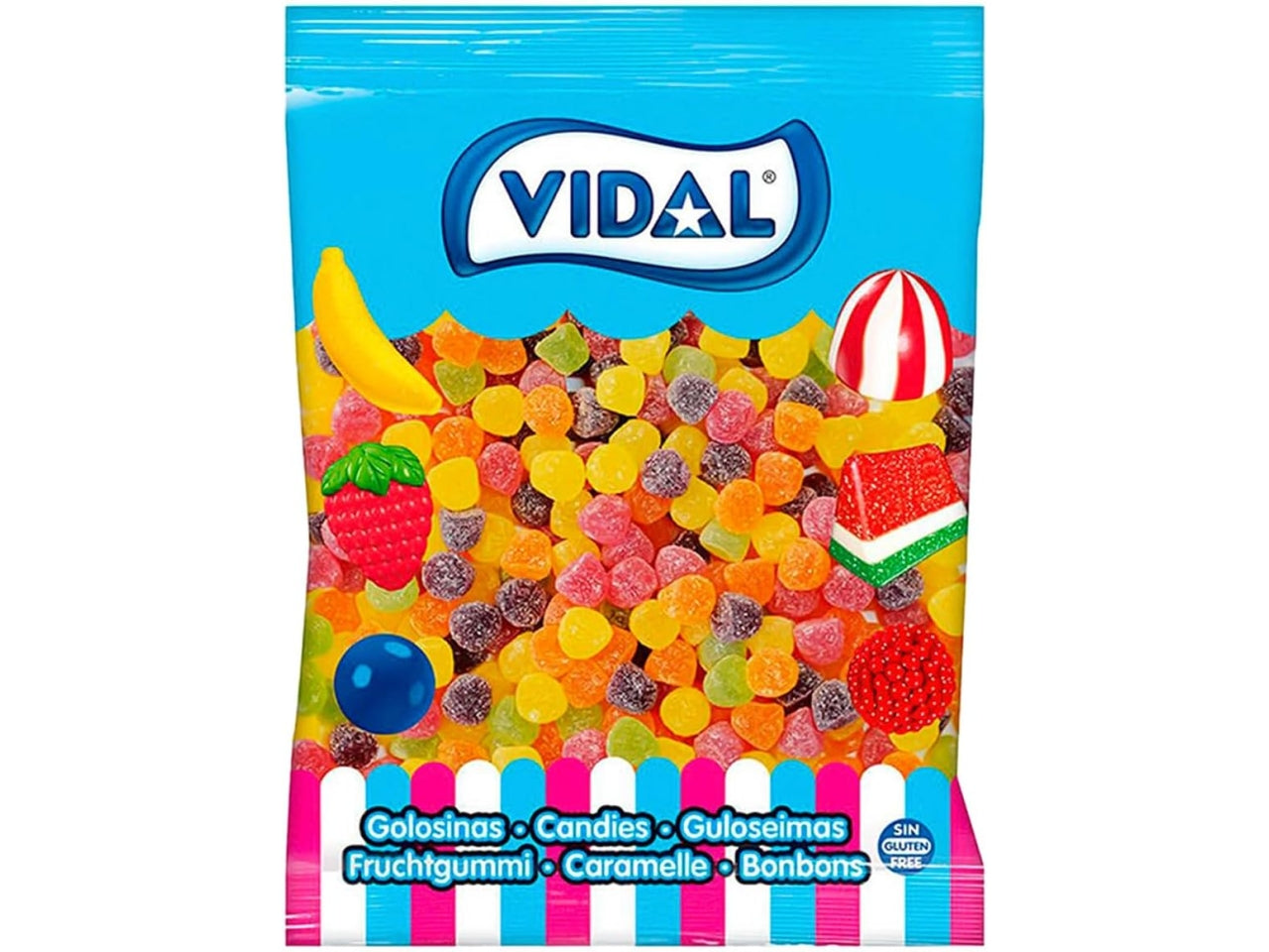Palline gommose zuccherate in busta da 1kg