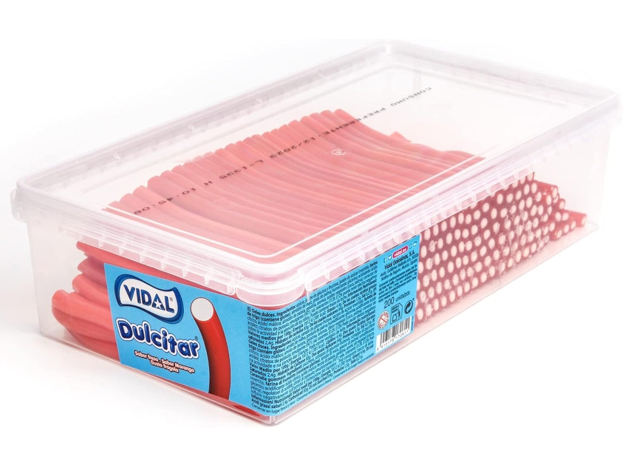 Dulcitar fragola vaschetta 200pz
