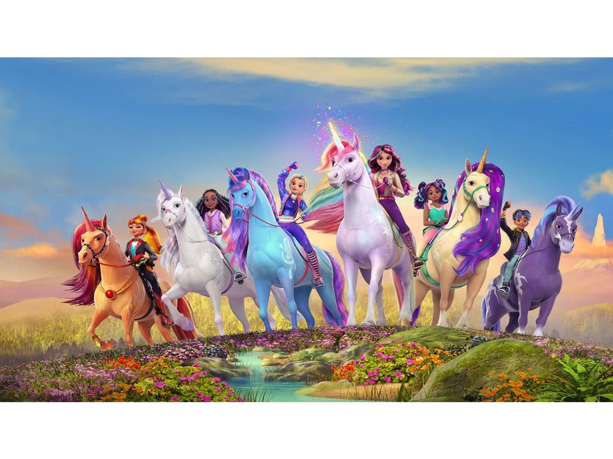 Puzzle da 104 pezzi Super Unicorn academy1