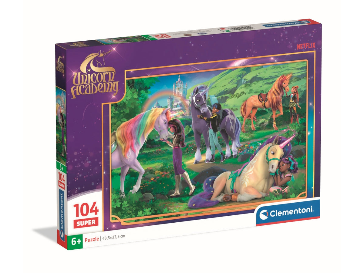 Puzzle da 104 pezzi Super Unicorn academy2