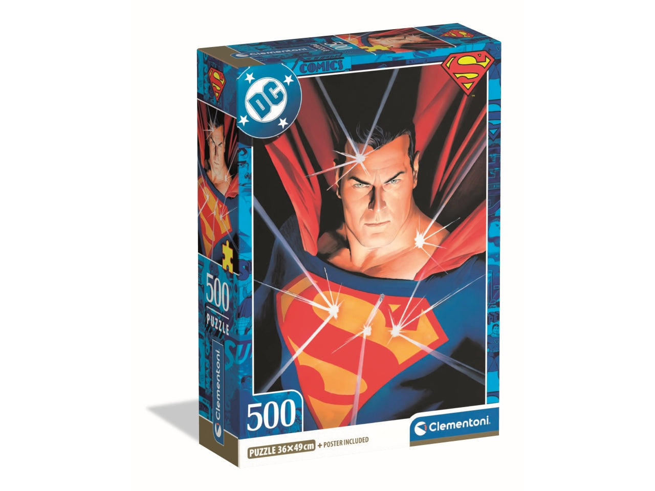Puzzle da 500 pezzi compact Superman 2025