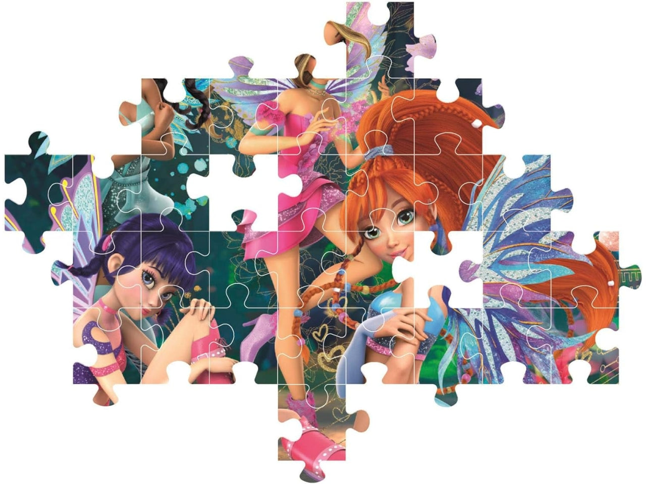 Puzzle da 104 pezzi Super Winx 2025